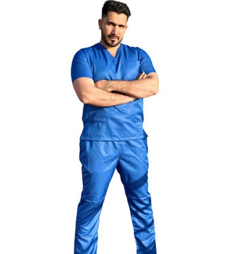Royal Blue Medical Scrub Suit