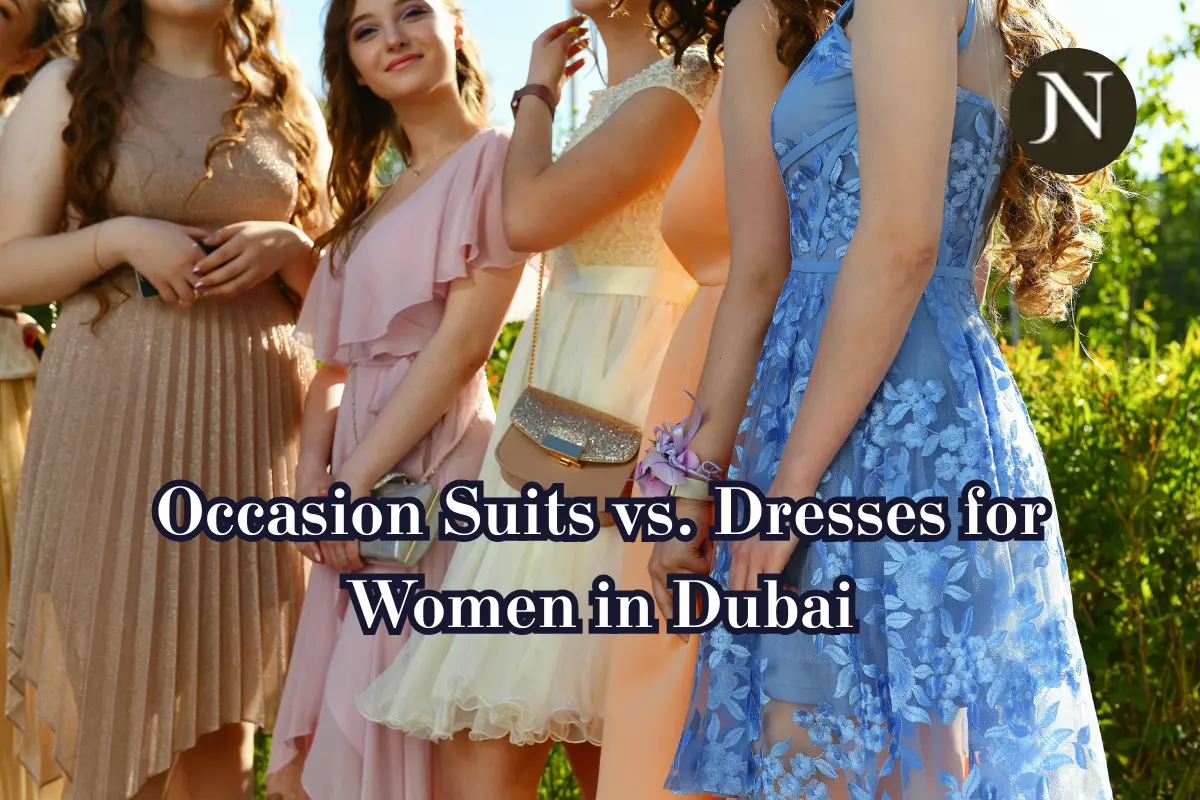Occasion Suits vs. Dresses for Women in Dubai